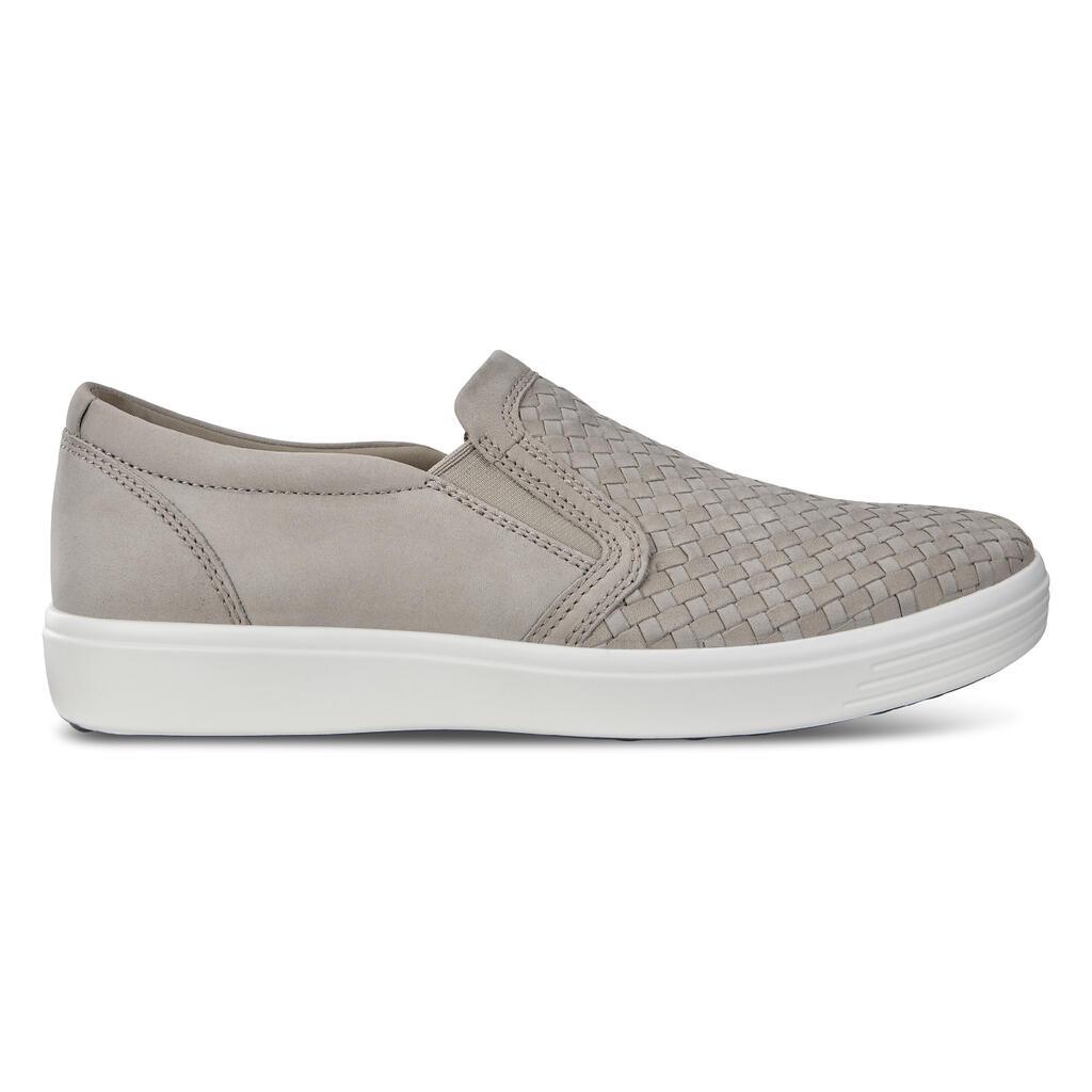 Chaussures Décontractées Ecco Soft 7 Homme Beige 3198-MSJED